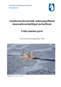 Aatsitassanut Ikummatissanullu Pisortaqarfik Råstofdirektoratet Aatsitassarsiornermik suliassaqarfimmi inuussutissarsiutitigut periarfissat Uulia aamma gassi