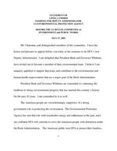 Regulation of greenhouse gases under the Clean Air Act / Government / Water contamination in Crestwood /  Illinois / Environmental protection / United States Environmental Protection Agency / Environment