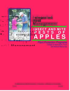 Integrated Pest Management INSECT AND MITE  P E S T S