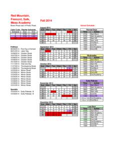School flasher schedule Fall[removed]Master).xlsx