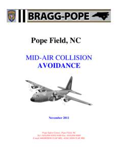 Pope Field, NC MID-AIR COLLISION AVOIDANCE November 2011