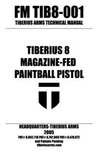 Paintball / Magazine / Outdoor recreation / Tippmann TPX / Paintball equipment / Paintball markers / Sports / Recreation