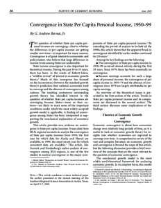 Neoclassical growth model / Convergence / Per capita income / Productivity / Distribution / Low-level equilibrium trap / Household income in the United States / Economics / Macroeconomics / Economic growth