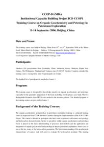 Microsoft Word - ICB_Beijing_Training_record.doc