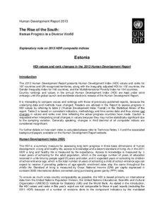 Economics / United Nations Development Programme / Human Development Report / Human Development Index / Multidimensional Poverty Index / Human development / Poverty / Gender-related Development Index / Development / Development economics / Economic development