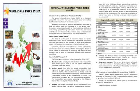 Terminology / Wholesale price index / Price index / Commodity / Index / Futures contract / Real versus nominal value / Market basket / Consumer price index by country / Economics / Price indices / Statistics