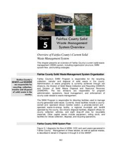 Chapter  5 Fairfax County Solid Waste Management