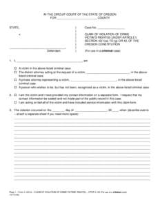 Plea bargain / Bail / Prosecutor / Oregon Ballot Measure 52 / United States federal probation and supervised release / Law / Criminal law / Government