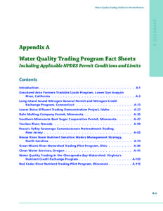 Water Quality Trading Toolkit for Permit Writers