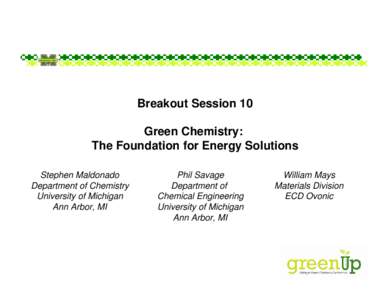 Microsoft PowerPoint - Green-Chemistry_conference