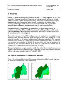 DFID Economic impacts of climate change: Kenya, Rwanda, Burundi  ICPAC, Kenya and SEI