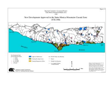 Figure 3-1 Regional Cumulative Assessment Project: Santa Monica Mountains/Malibu Area[removed]New Development Approved in the Santa Monica Mountains Coastal Zone