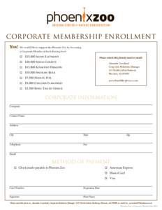 Corporate Membership Enrollment Form.indd