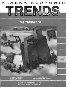 August 1994 Alaska Economic Trends