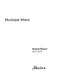 Index of Alberta-related articles / Department of Municipal Affairs / Ministry of Municipal Affairs and Housing / Alberta Municipal Affairs