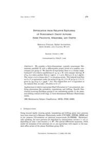 479  Doc. Math. J. DMV Bifurcation from Relative Equilibria of Noncompact Group Actions: