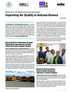 Improving Air Quality in Arizona-Sonora