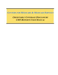 CENTERS FOR MEDICARE & MEDICAID SERVICES