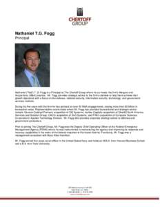 Nathaniel T.G. Fogg Principal Nathaniel (