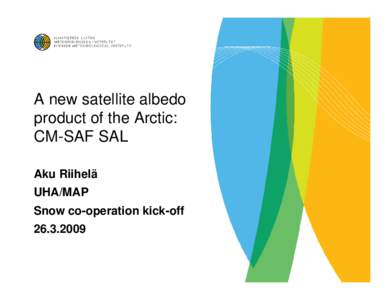 A new satellite albedo product of the Arctic: CM-SAF SAL