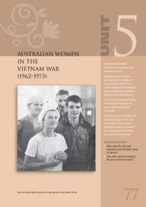 Laotian Civil War / Presidency of Gerald Ford / Presidency of John F. Kennedy / Wars involving Canada / Nursing / Nurse Corps / Vietnam veteran / Vietnam Veterans Memorial / Military history of Australia during the Vietnam War / Vietnam War / Military history by country / Military