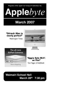Steve Jobs / Mac OS X / Macintosh / Parallels Desktop for Mac / MobileMe / Apple Inc. / Mac OS X Snow Leopard / X Window System / Finder / Software / Computing / System software