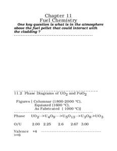Chapter 11 Fuel Chemistry