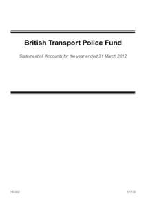 British Transport Police Fund