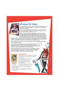 Geisel / And to Think That I Saw It on Mulberry Street / Helen Palmer / Picture book / American literature / United States / Beginner Books / Helen Palmer Geisel / Dr. Seuss / Literature / The Cat in the Hat