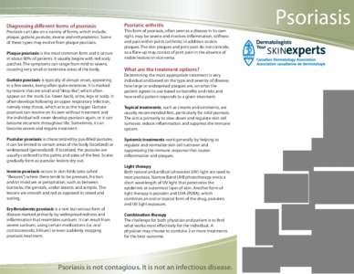 draft psoriasis brochure page 1