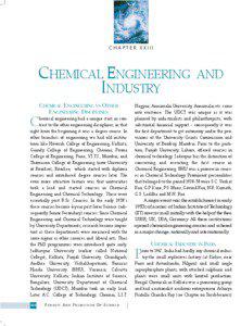 CHAPTER XXIII  CHEMICAL ENGINEERING