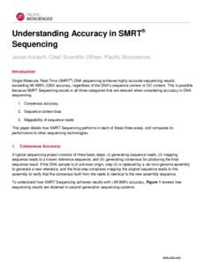 Perspective - Understanding Accuracy in SMRT Sequencing