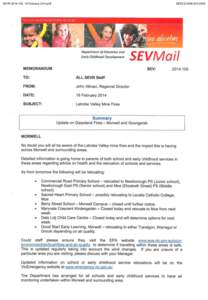 SEVR[removed], 19 February 2014.pdf  DEECD[removed]SOUTH-EASTERN VICTORIA REGION