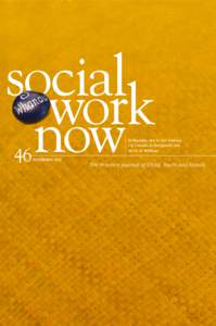 social work now 46  Te Hautaka ako te Tari Äwhina