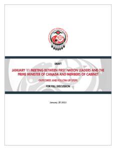 January[removed]  CONSENSUS DOCUMENT FUNDAMENTAL CHANGE, REMEDIES AND ACTIONS REQUIRED IMMEDIATELY AGENDA as established by FIRST NATION LEADERSHIP JANUARY 11, 2013