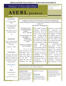 ASEBL Journal vol 4 no 1 Fall 2008