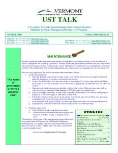 Microsoft Word - UST TALK Winter 2006.doc