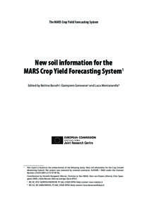 Soil / Soil physics / World Reference Base for Soil Resources / CGMS / Pedotransfer function / Vasyl Stus / Soil science / Pedology / Land management