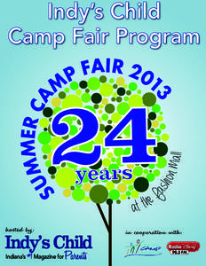 Indy’s Child Camp Fair Program I R A 2