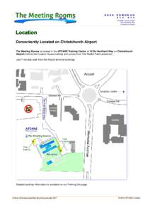 The Meeting Rooms - Attendee Arrival and Parking Information