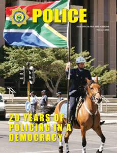 POLICE  YOUR OFFICIAL FREE SAPS MAGAZINE FebruaryYEARS OF