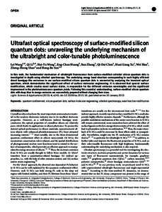 OPEN  Light: Science & Applications, e245; doi:lsa ß 2015 CIOMP. All rights reservedwww.nature.com/lsa