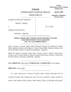 PUBLISH  FILED United States Court of Appeals Tenth Circuit