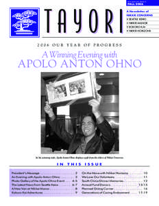 VOLUME 30 ISSUE 3  FALL 2006