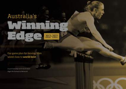 Australian Institute of Sport / Australian Commonwealth Games Association / Oceania / Australian Olympic Committee / Paralympic Games / Olympic Games / Sports / Sport in Australia / Australian Sports Commission