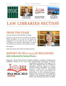 JULY[removed]IFLA LAW LIBRARIES SECTION NEWSLETTER NO. 2