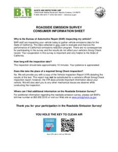 BUSINESS, CONSUMER SERVICES, AND HOUSING AGENCY • GOVERNOR EDMUND G. BROWN JR.  AUDITS AND INSPECTIONS UNIT[removed]North Mather Boulevard, Rancho Cordova, CA[removed]P[removed]F[removed]I www.bar.ca.gov