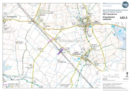 WYG Planning & Environment part of the WYG group South Northamptonshire Council Cherwell District Council HS2 Visualisations