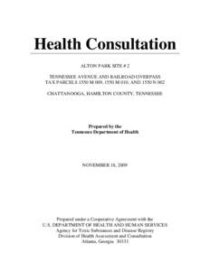 Alton Park Site #2 Health Consultation