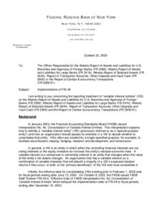 Business / Generally Accepted Accounting Principles / FIN 46 / Variable interest entity / Call report / Special purpose entity / Consolidation / Net assets / Financial Accounting Standards Board / Accountancy / Finance / United States Generally Accepted Accounting Principles